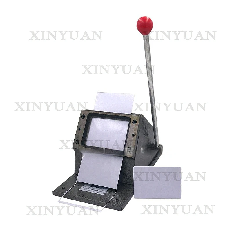 Die Cutter Machine For 2.5x3.5 Inches Free Shipping Custom PVC Paper Trading Game Playing Cards Punch Cut