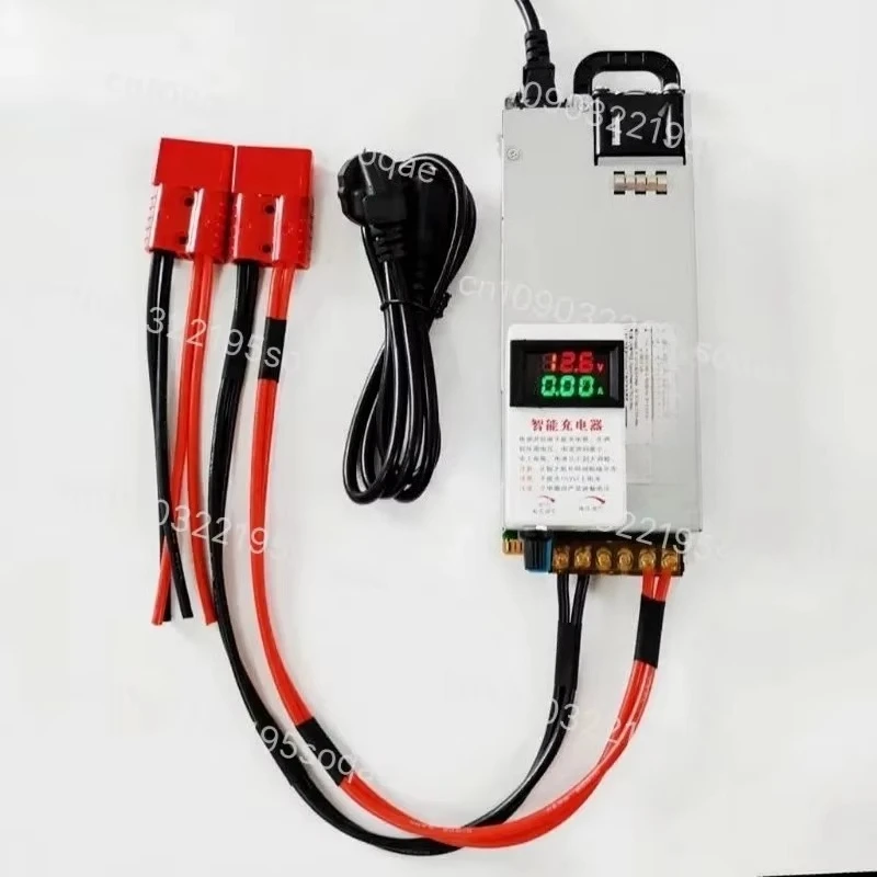 High Power Camper Charger 12V 14.6V 50A/60A, 12.6V Adjustable for LiFePO4 & Ternary Lithium Packs