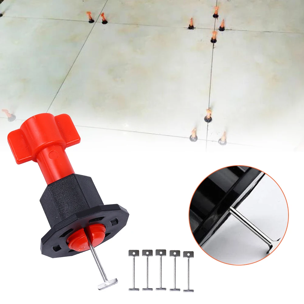 Imagem -06 - Agulhas de Substituição de dos Peças para o Sistema Nivelador da Telha da Parede do Revestimento do Pino Substituível Tiling Ferramenta da Construção Aço Inoxidável 100