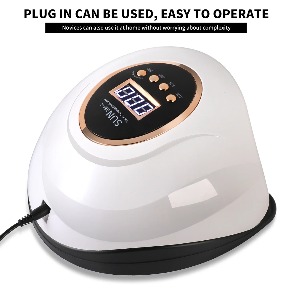 Professionele 45 LEDS UV/LED Nagellamp Droger Met 4 Timer Modi LCD Display voor Gel Polish Drooglamp voor manicure Salon Licht