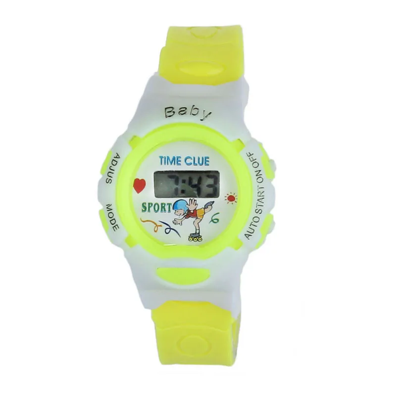 2021 dignitoso colorato ragazzi ragazze studenti guardano il tempo elettronico digitale orologi sportivi da polso regali per bambini reloj montre vendita calda