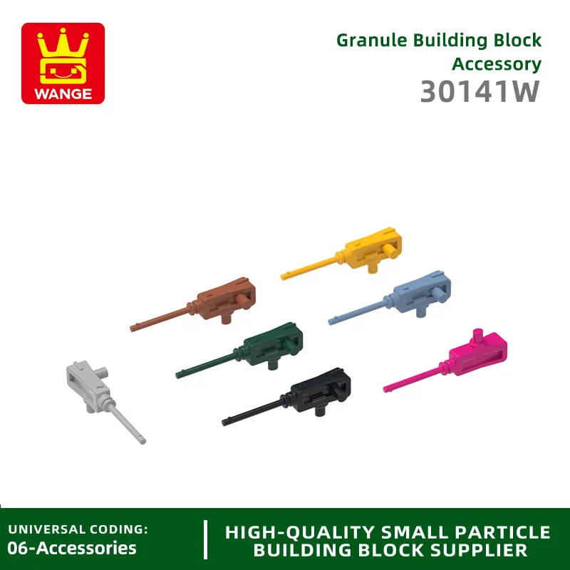 

Wange 100g 142Pcs/Lot 30141W Accessory Building Block Shapes Compatible Parts With Bricks Children's Toy Gift Box DIY Gifts