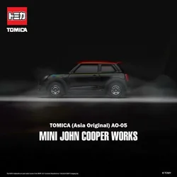 Takara Tomy Tomica Asia Original AO-05 MiniJohn Cooper Works (Asia Ver.) 1/67 Car Model Simulation Toy  Boy Toy Collection