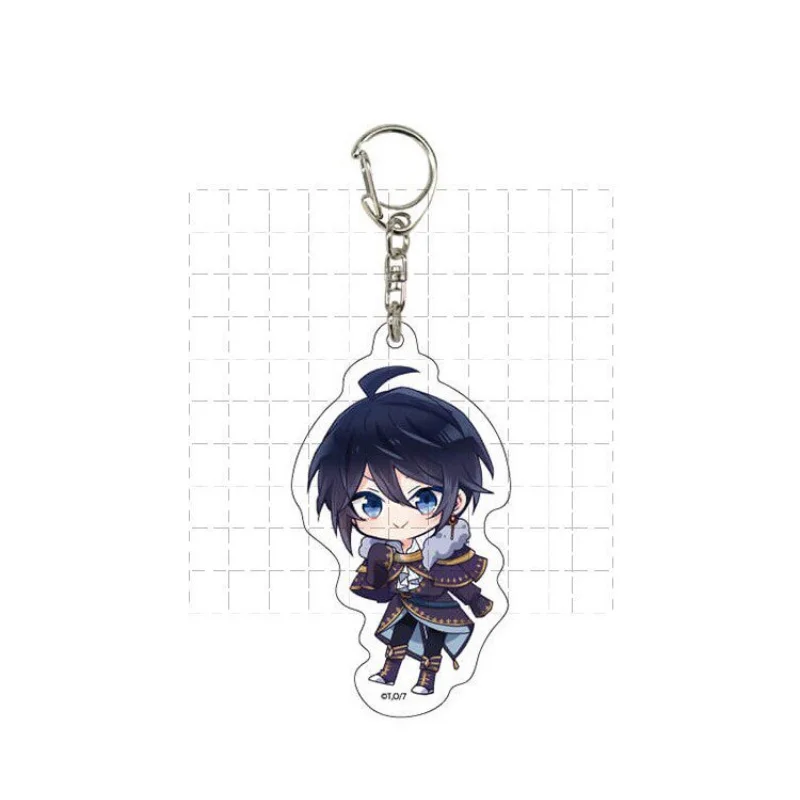7th Time Loop: The Villainess Enjoys a Carefree Life Married to Her Worst Enemy! 6cm Acrylic Pendant Keychains Bag Decorations