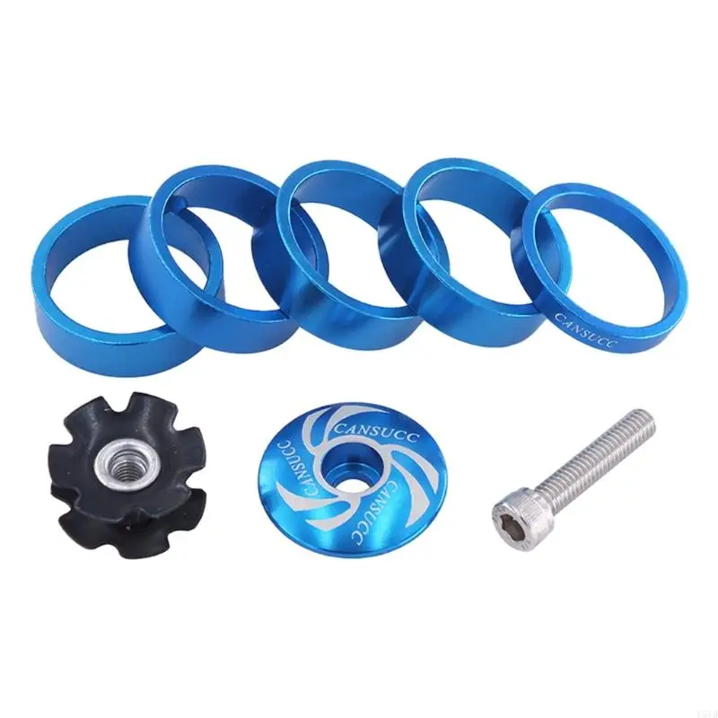 Y51D Headset Front Fork Stem Ring Gasket Set 1/8 Inch Headset Spacer for