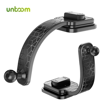 Untoom 17mm 볼 헤드 자동차 전화 홀더 자료 Bendable 팔 휴대 전화 브래킷 액세서리 자동차 대시 보드 자동차 디스플레이 화면