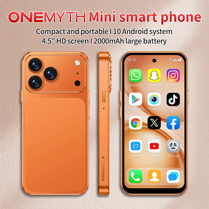 ONEMYTH A19 Pro Mini Smartphone 4.5'' Screen Quad Core 2000mAh LTE