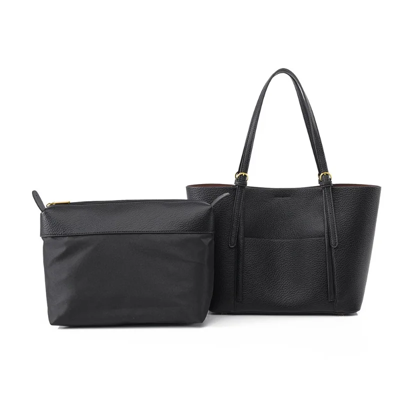 

Lady Large Capacity Tote Bag Designer Simple and Practical Commuter Bag Women's Commute Shoulder Bag Big Work Document Handbag