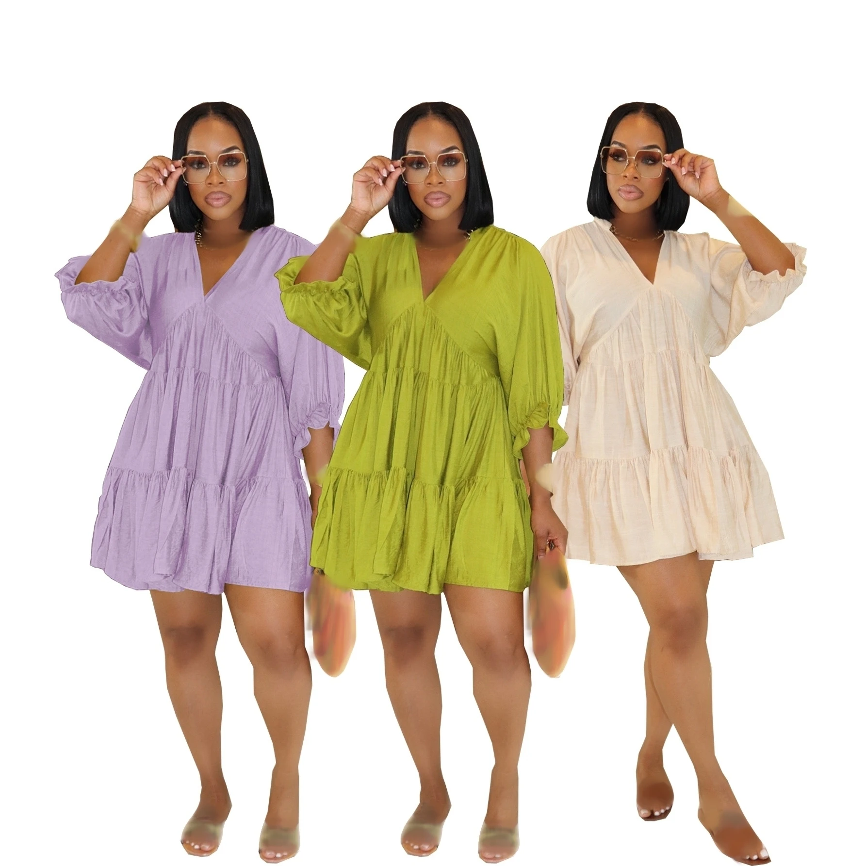 Kurze Kleider Damen Lange Kleider 2025 Damen-Partykleid Sommer Damenmode Geburtstagskleid Damenbekleidung