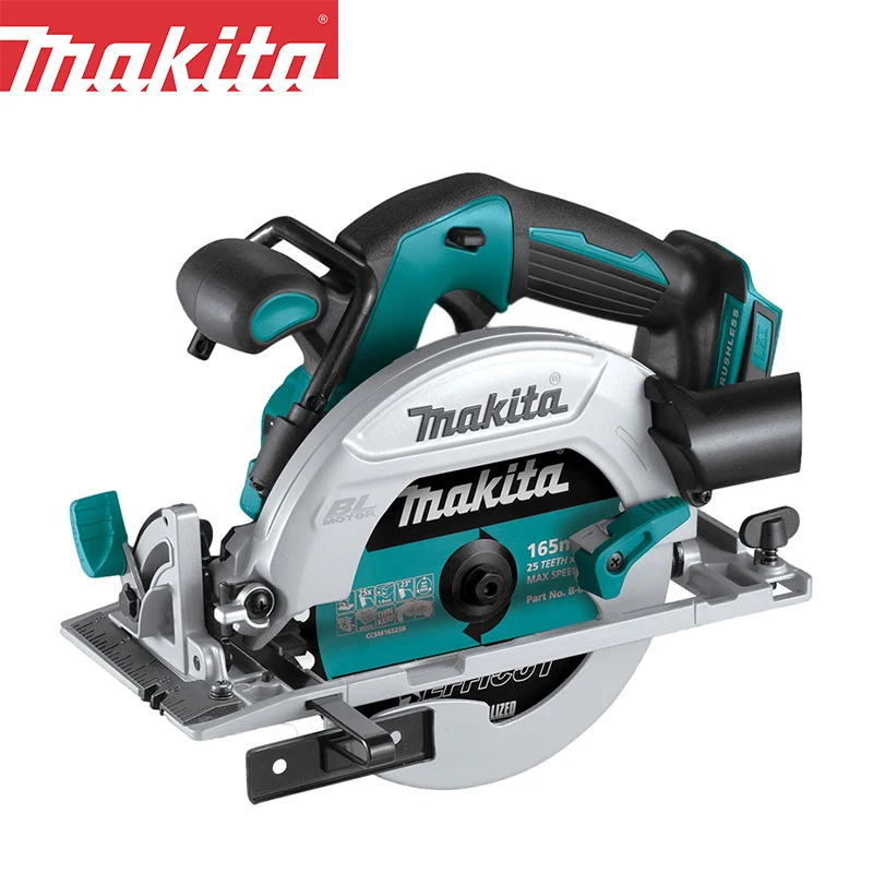 

Makita DHS680 Electric Circular Saw 18V Lithium Brushless Woodworking Portable Cutting Saw 165mm 680W Bare Machine