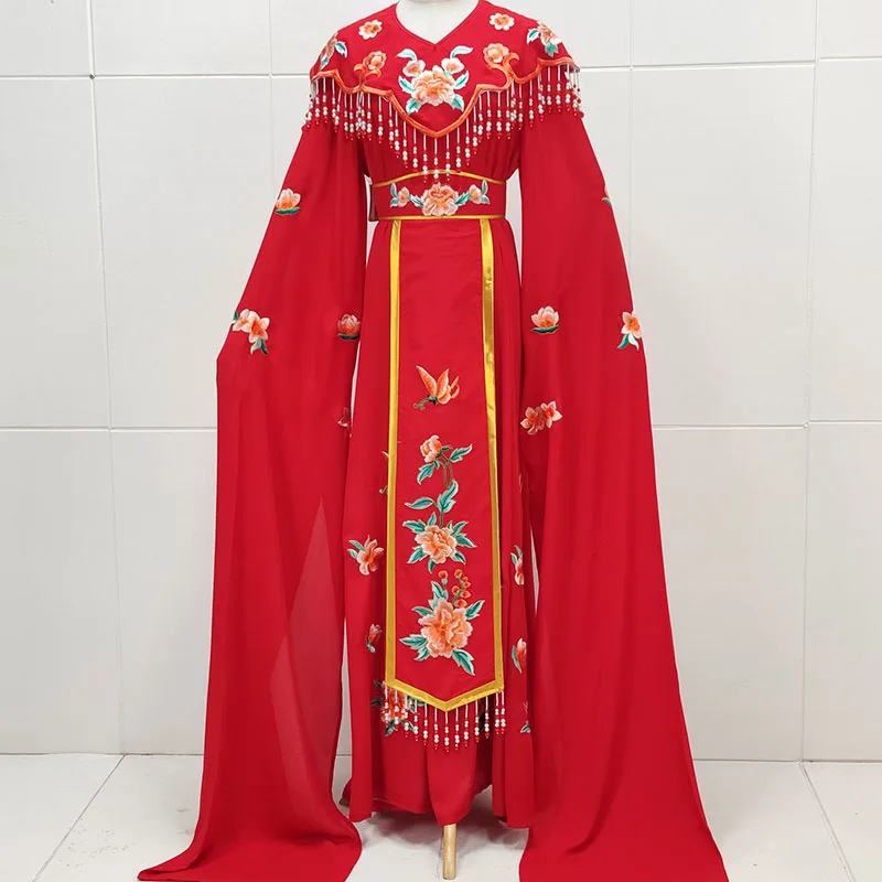 Ancient Chinese Drama Performance Costume, Yue Opera, Huangmei Opera, Huadan, Imperial Concubine, Palace Costume, Embroidery