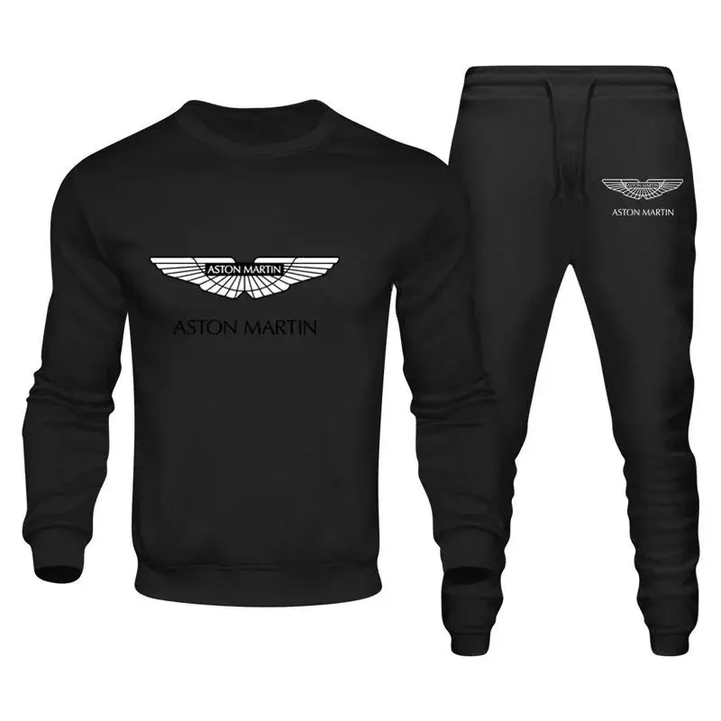 

Hot Sale Outdoor Personality Hoodies+Pants Self-Cultivation 2 Set Punk Streetwear Suit for Men Sports and Leisure Men Track Suit