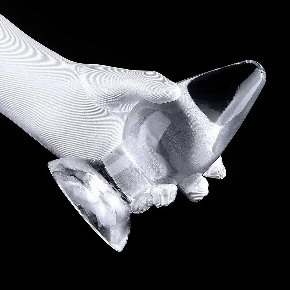 Transparent Tpe Anal Plug And Beads Set For Dilation Training_voghion.com