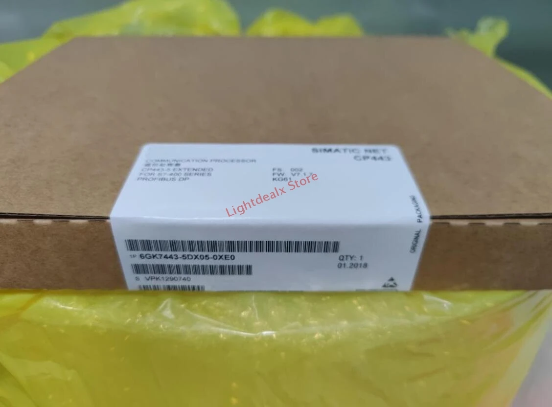 1PCS 6GK7443-5DX05-0XE0 6GK7 443-5DX05-0XE0 New PLC Module 6GK74435DX050XE0 Brand In Box