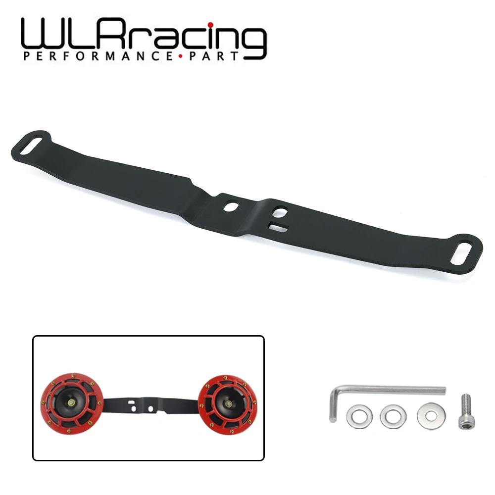 WLR RACING - Horn BRACKET FOR DUAL HORNS For 2008-2014 SUBARU WRX/STI PQY HORN BRACKET WLR-DHB02