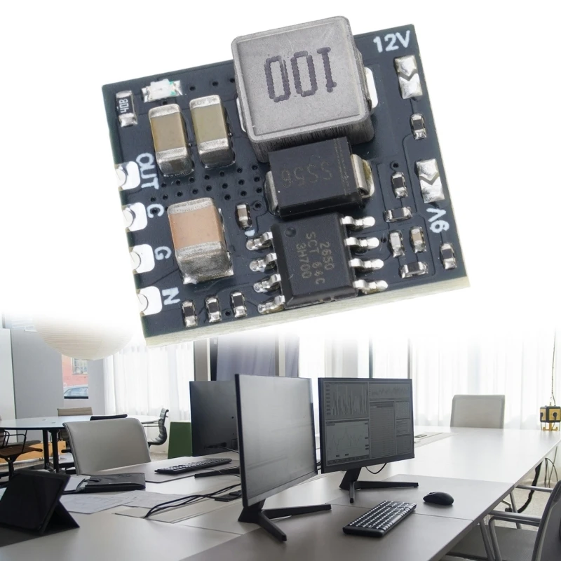 CORA Selectable Output Power Module with 6V to 60V Input, Single Electronic Unit and Solder Terminals for General Electronics
