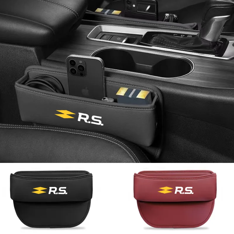 

Car Seat Crevice Storage Box Seat Slit Organizer For Renault RS Clio Scenic Logan Megane Koleos Sandero Safrane Vel Satis Arkana