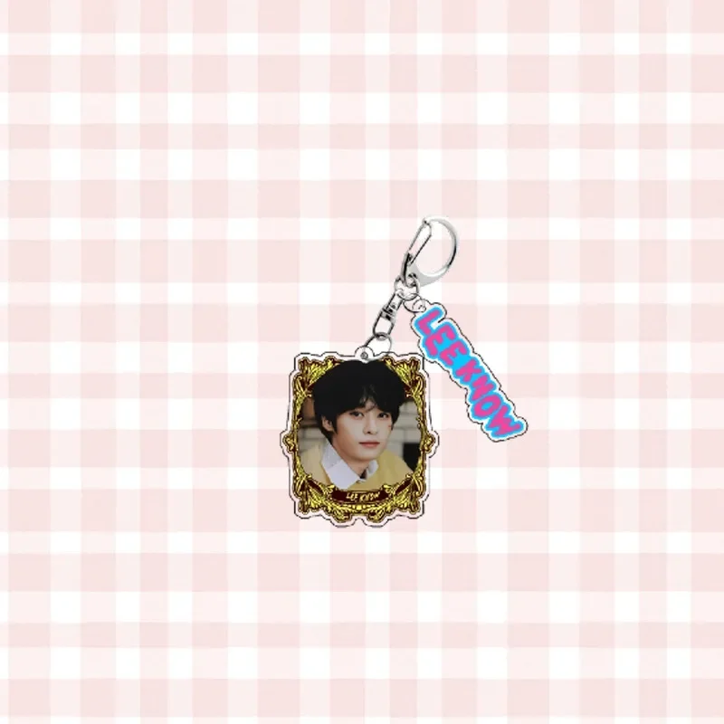 S-skzoos Pendant for Boys Girls Cartoon Cute Key Chain S-Stray Kids Bag Decoration Accessories Periphery Acrylic Keychains Gifts