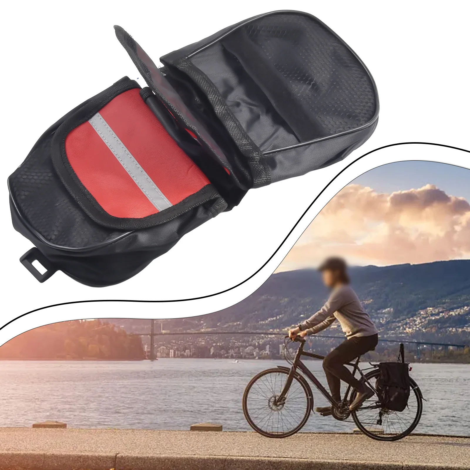 Brand New High Quality Bag Saddle Pouch MTB Cycling Side Pannier Practical Small Pack Bike Bicycle Accessories