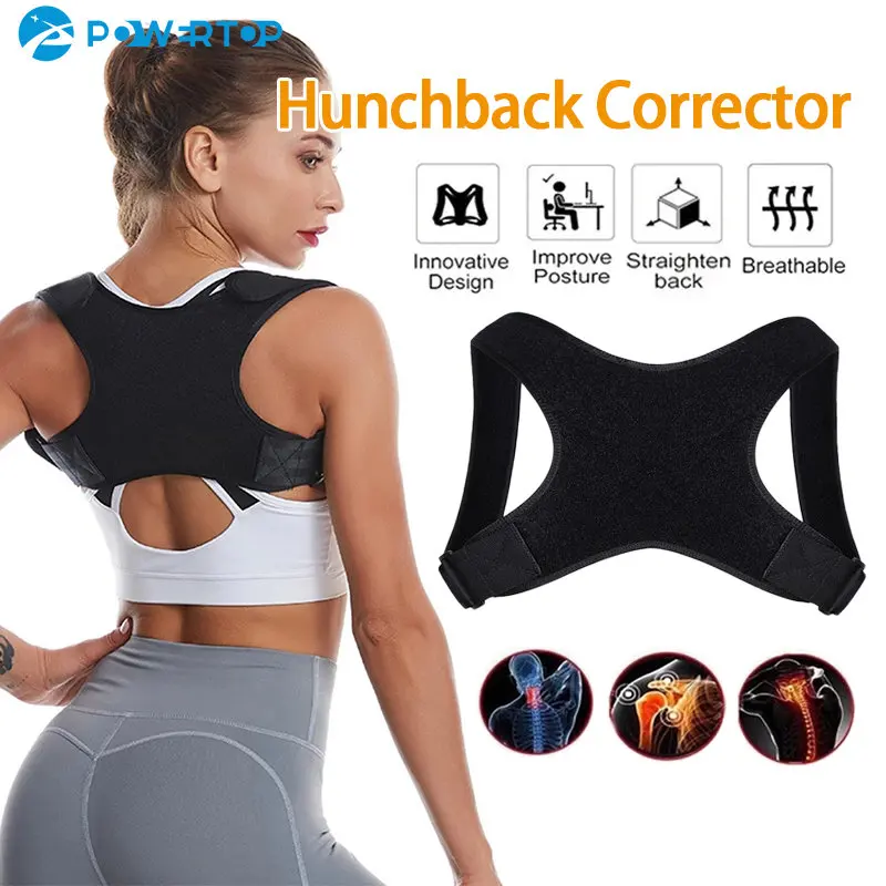 

Posture Corrector Back Support Brace Back Shoulder Belt Body Magnetic Posture Back Spine Corrector Reduce Back Pain Vest