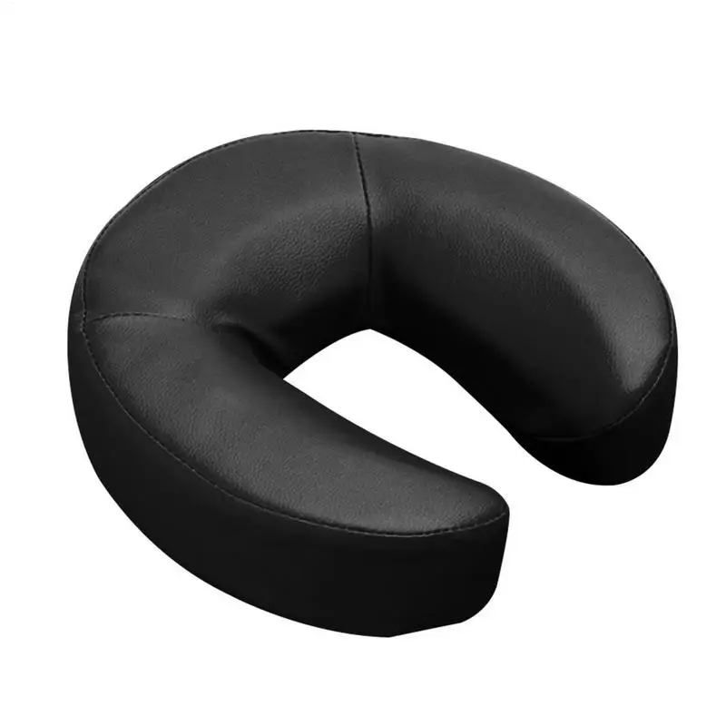 Coussin de repos universel en PVC pour le visage, oreiller de massage pour le visage, coussin d'allaitement doux pour le spa, support de sauna principal