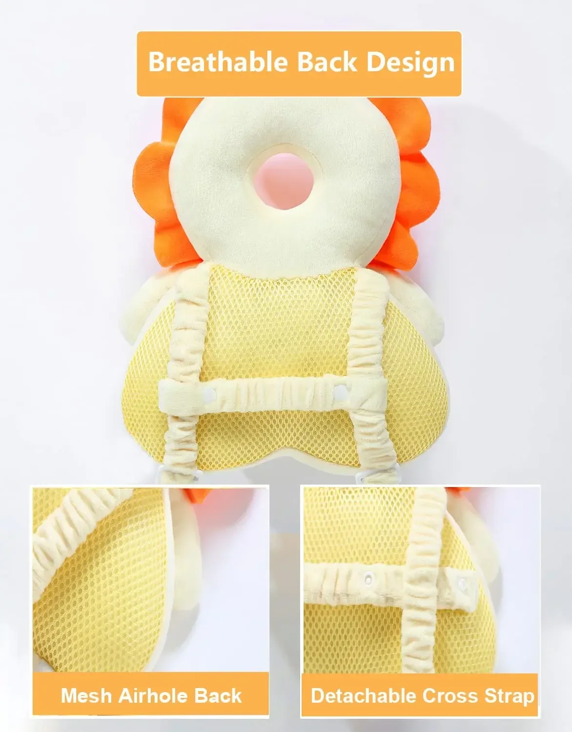 Head Safety Protector Pad for Baby Toddler Walker Infant Talking Backpack Cushion Newborn Baby Care Kids Security Pillows