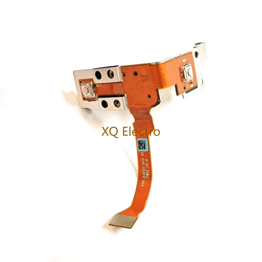 Оригинальный для GoPro Hero 6 7 Hero6 Hero7, черный, серебристый, белый, гибкий микрофон с затвором, плоский кабель, запасная часть для экшн-камеры