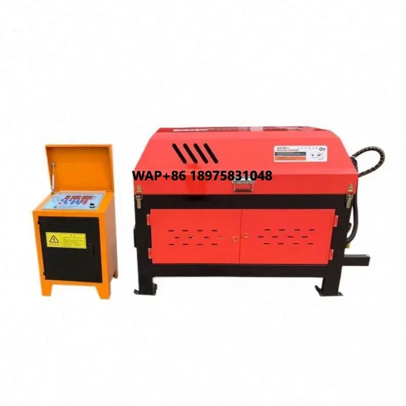 

Manufacturer wholesale portable 7.5kw hydraulic steel bar straightening machine custom voltage 220V metal rod straightening mach