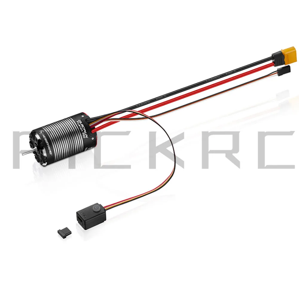 Hobbywing QuicRun Fusion PRO 2 in 1 FOC System 60A 2300KV Brushless Motor ESC Integrated for 1/8 1/10 RC Model Car Crawler