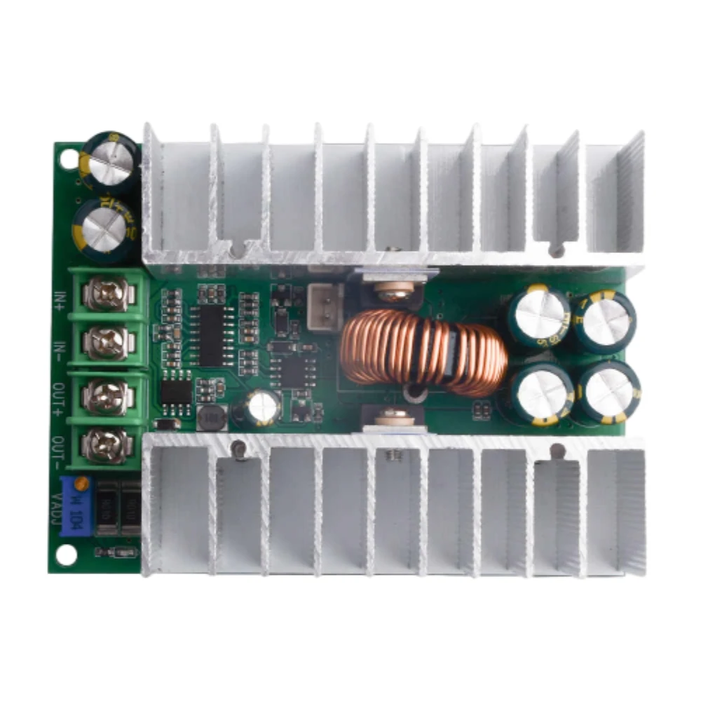 500W High Power Converter DC-DC Adjustable Buck Power Supply Module DC12-75V to DC2.5-50V 25A Max Step Down Power Supply Board