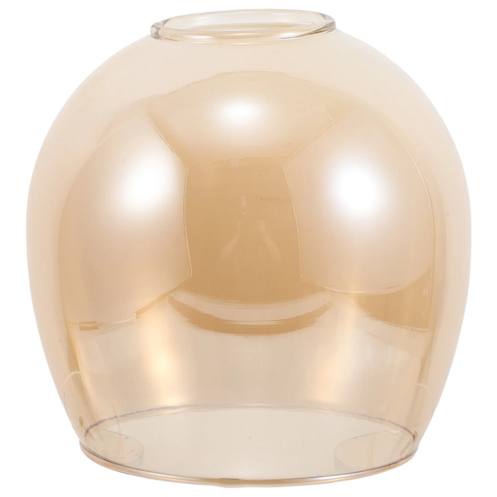 

Elegant Handcrafted Glass Lampshade Amber Plated Wall Sconces Pendant Lights Replacement Decorative Shade Decorative Light Shade