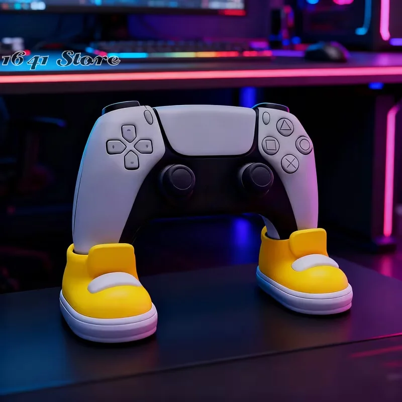 （NEW）Shoe-shaped Game Controller Storage Rack, Creative Game Controller Storage Rack, Suitable For Various Game Controllers.