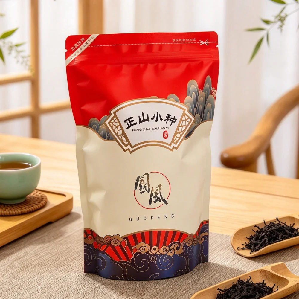 Tea packaging bags, suitable for Biluochun, Tieguanyin, Maojian, Jasmine Tea, Black Tea packaging bags Can hold 250g