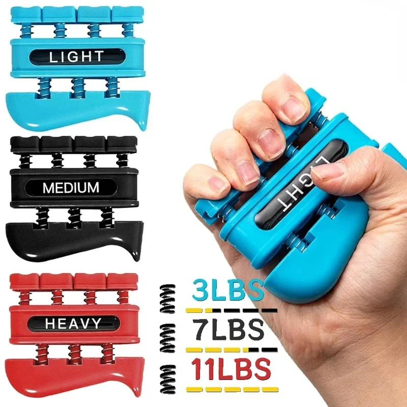 

Finger Strengthener Finger Exerciser for Forearm and Hand Strengthener Hand Grip Workout Equipment for Musician Rock Climbing