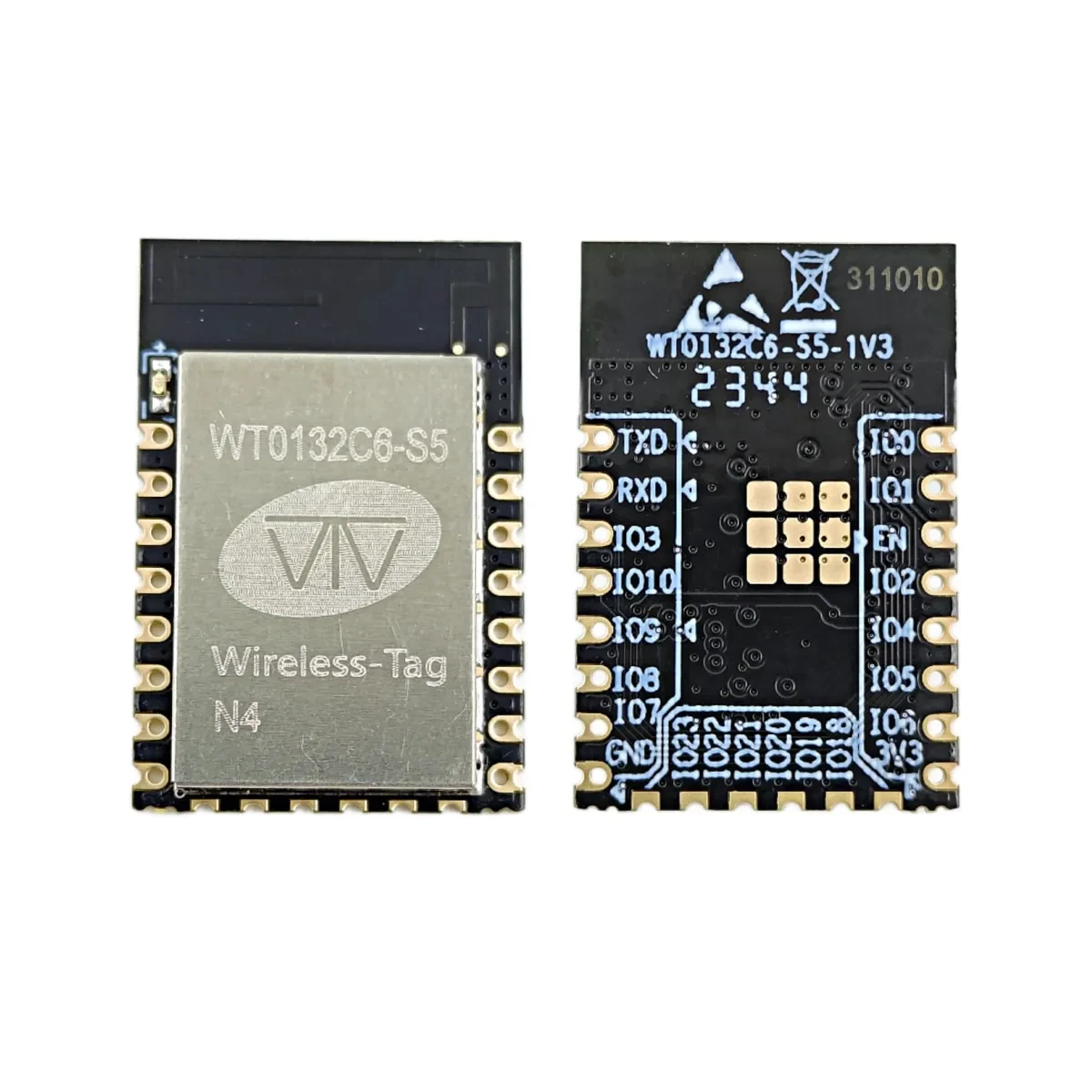 ESP32-C6ミニモジュール、付属品ワイヤレスネットワークパッケージ、オリジナルパッケージ、esp12fと互換性あり、WT0132C6-S5