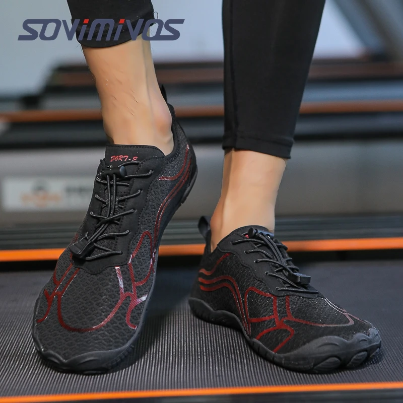 

Минималистичные босиком унисекс, легкие дышащие мужские кроссовки с нулевой подошвой и широким носком, уличная повседневная прогулочная обувь