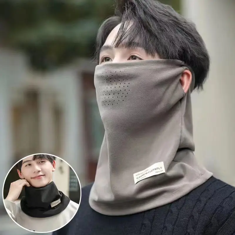 وشاح نسائي شتوي دافئ للرياضات الخارجية وركوب الدراجات والتزلج ومقاوم للرياح وقناع مقاوم للبرد