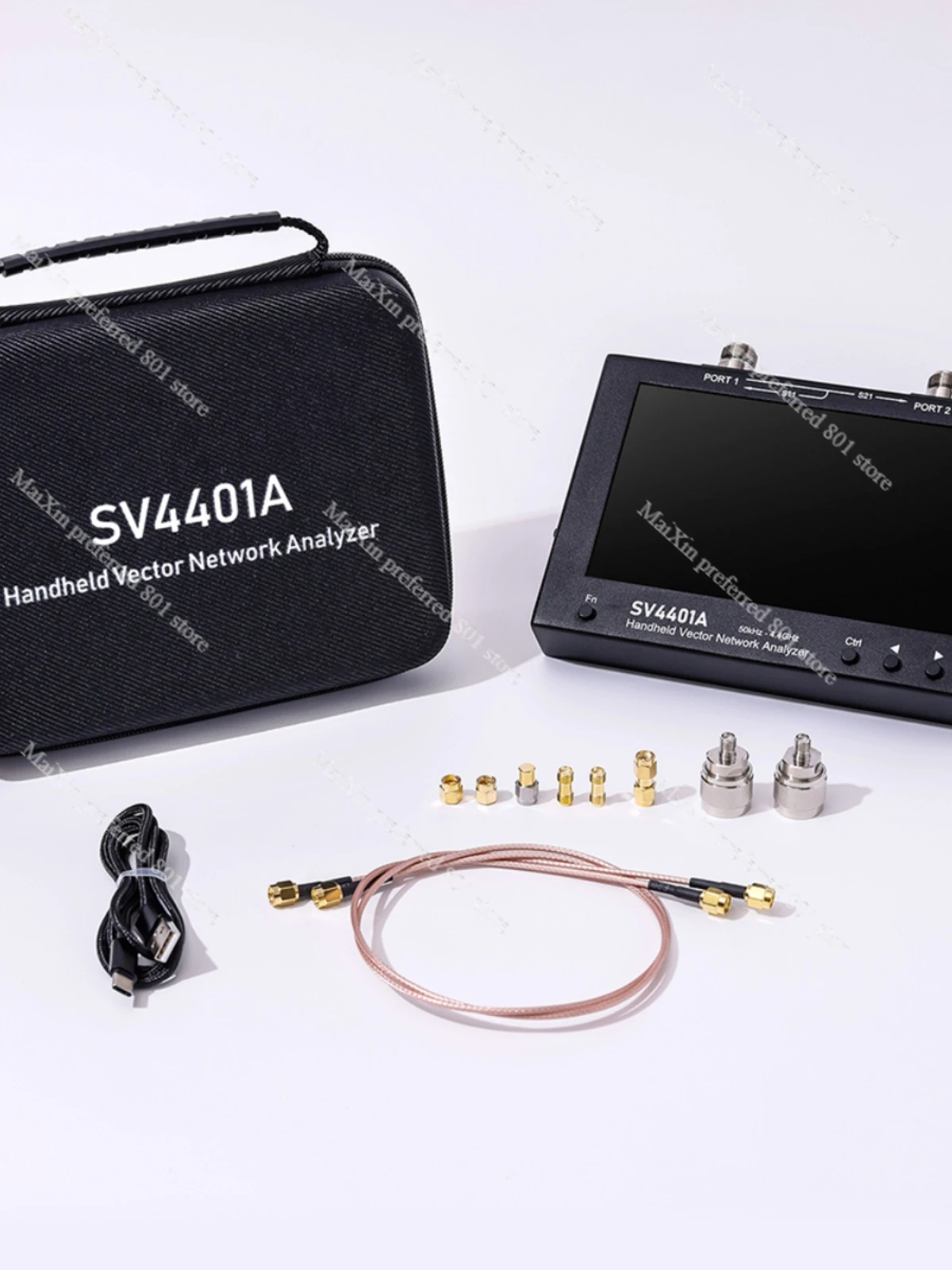 SV4401A Vector Network Analyzer 50KHz-4.4GHz 7-inch large screen 100db dynamic NanoVNA