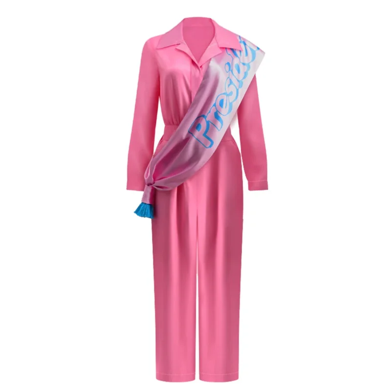 Nuevas películas Margot Robbie mujeres Barbi vestir Halloween hombres Ken Ryan Gosling Cosplay disfraz adolescente chica Vintage vestido a cuadros rosa