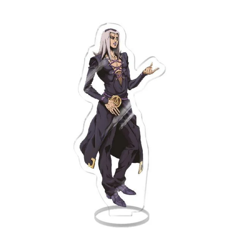 JoJo Bizarre Adventure Anime Handsome Cosplay Figure Plate Desk Decor Standing Sign Keychain HD Acrylic stand standing Gift 15CM - view 6