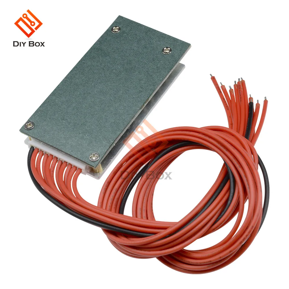 BMS 10S 36V 15A 20A 30A 35A 40A płyta zabezpieczająca baterię litową PCB akumulator litowo-jonowy Balancer PCM garnitur dla Ebike rower elektryczny