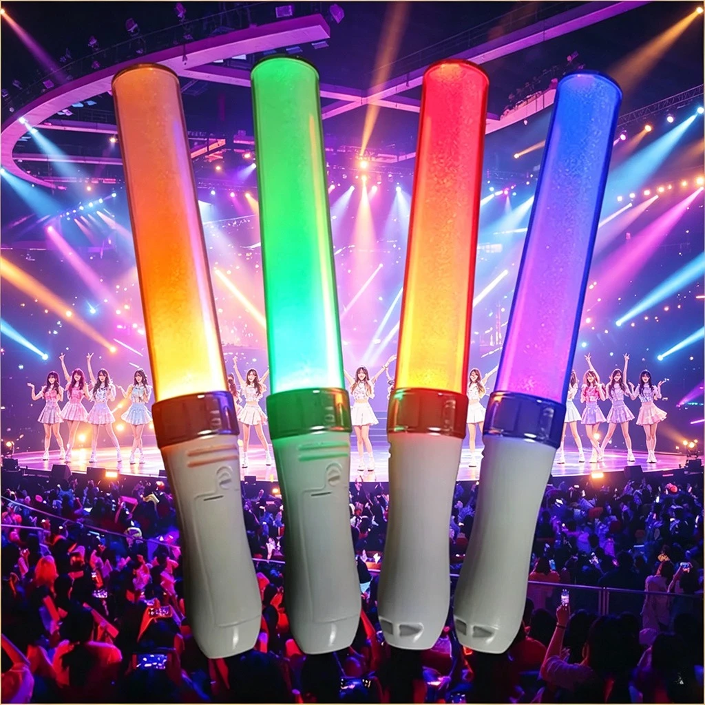 Lightstick para Conciertos Kpop, Barras de Luz LED, Barra Luminosa Brillante, Hora Loca, Fiesta de Bodas, Hora Loca