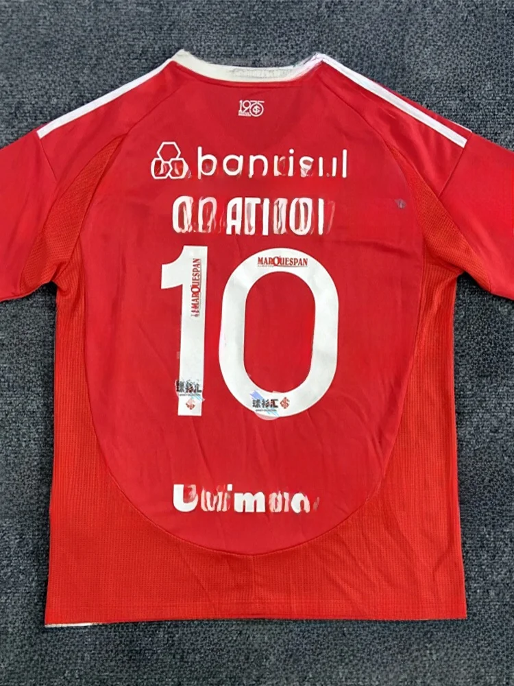 قميص كرة قدم برازيلي لموسم 2024، زي فريق برازيلي بأكمام قصيرة مع ملصقات كاملة للمشجعين ومحبي الرياضات الإلكترونية #1