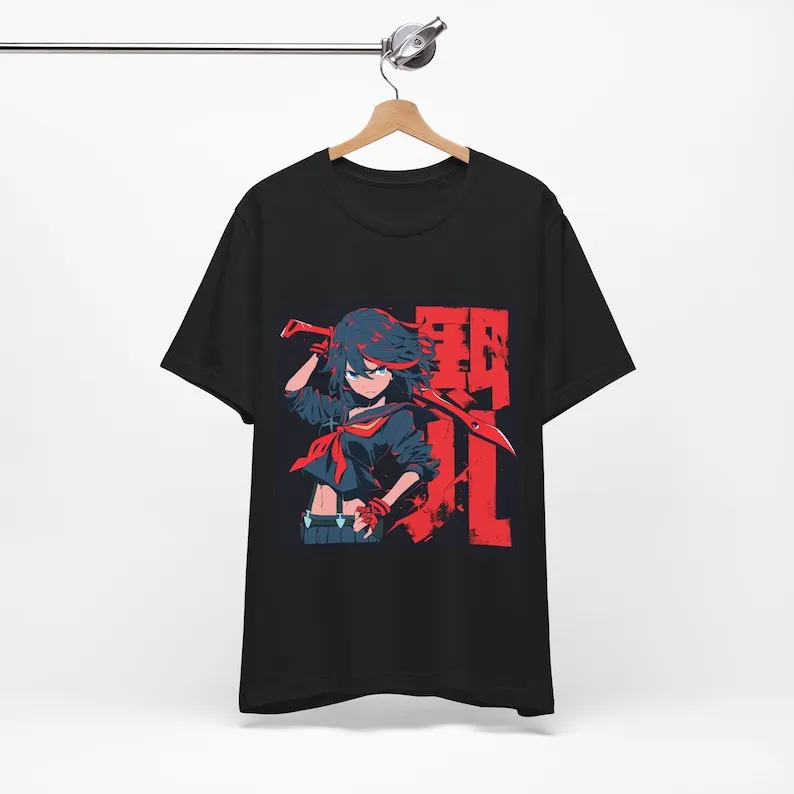 

Ryuko Matoi la T-Shirt | Cool Anime Graphic Tee | Stylish Anime Apparel