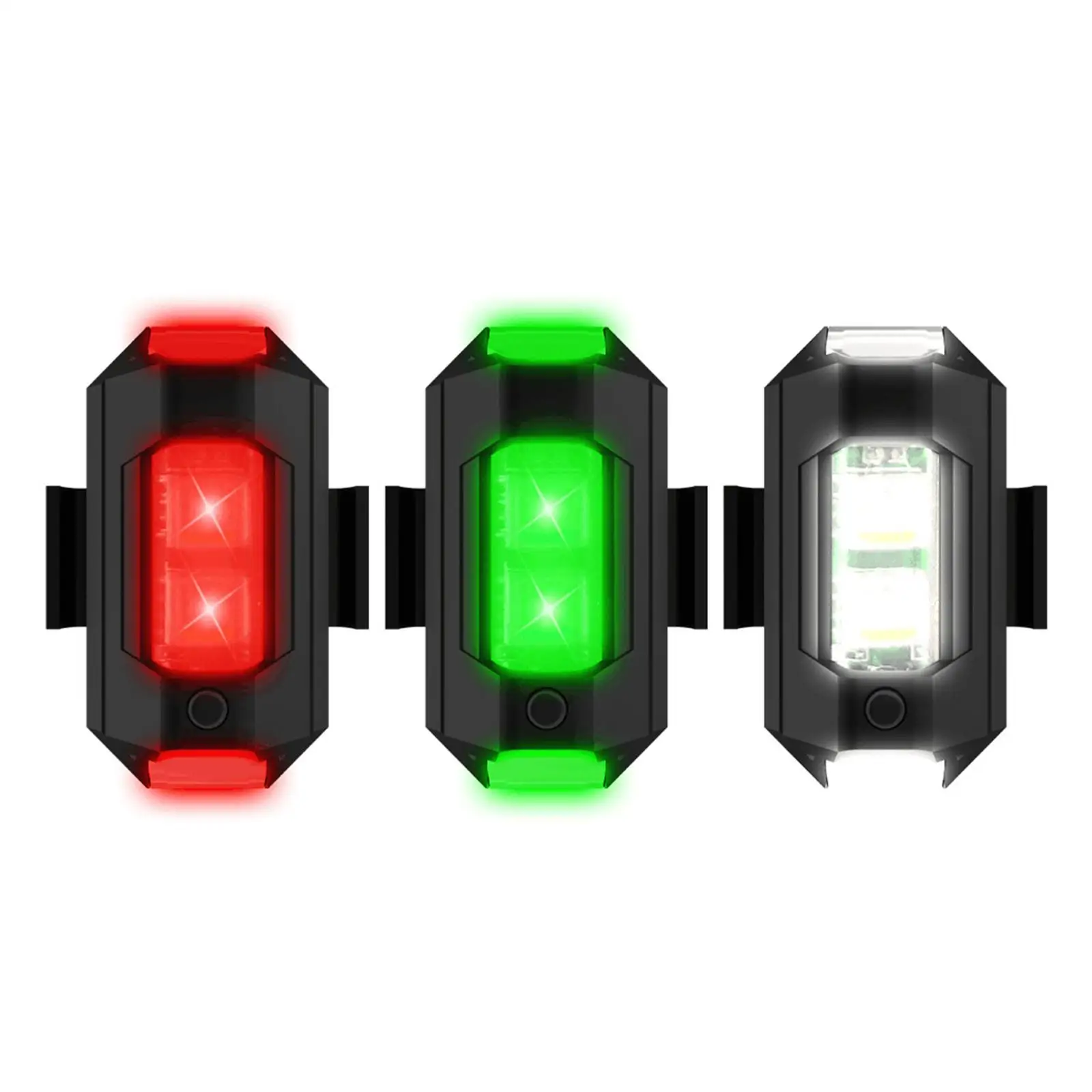Strobe Warning Light  7 Color Bicycle Flashing Taillight For DJI Mini 3 Pro Anti-Collision Warning Lights Drone Cruise Flash LED