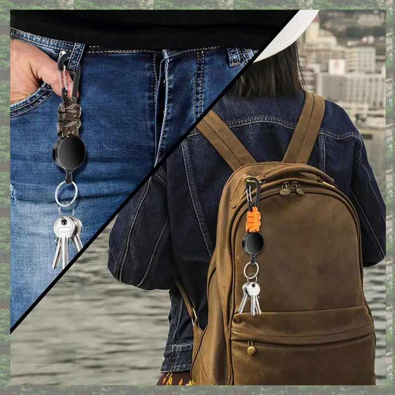 

3 упаковки, выдвижной брелок для ключей, сверхмощный выдвижной ремешок, держатель для бейджа, выдвижной зажим, выдвижной брелок для ключей, прочный держатель для ключей