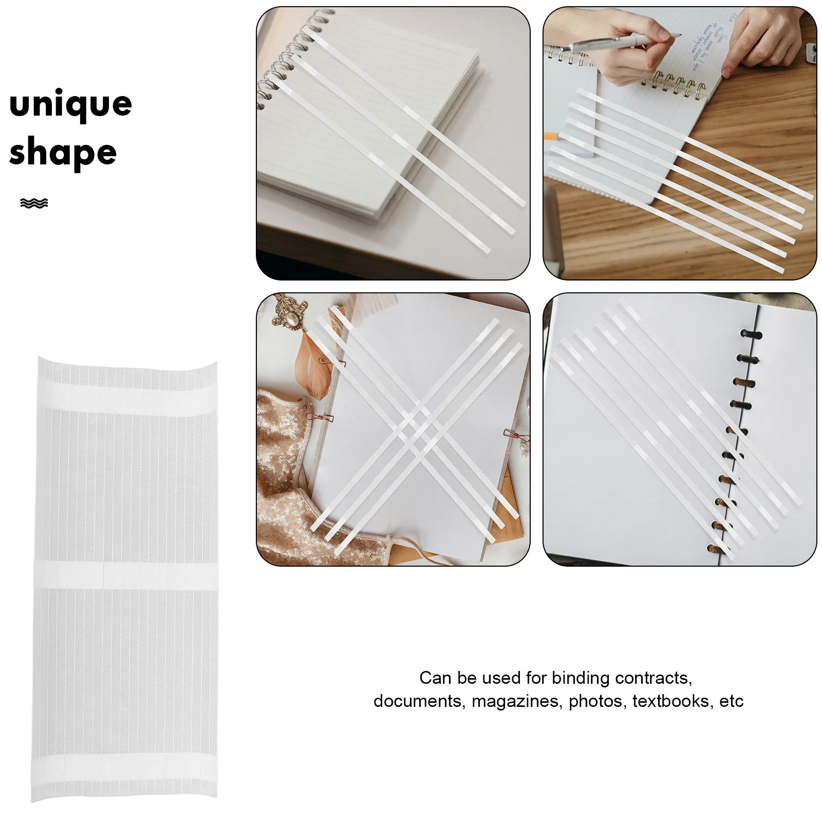 

5pcs Set of 5 Glue Book Binding Repair Supplies Machines for Notepads Glues Tape Spines