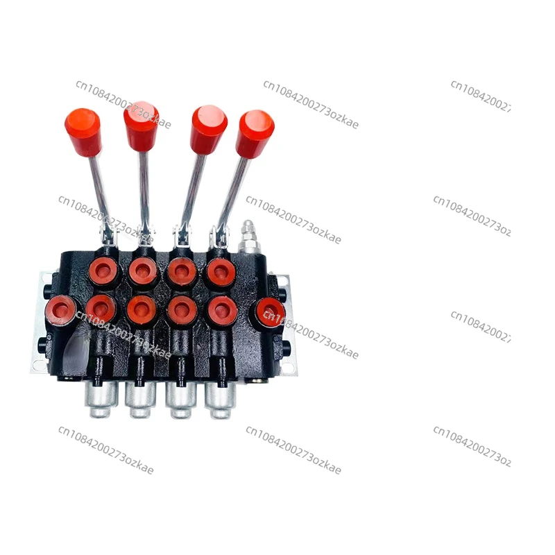 

ZS-118 Multi-way Valve Manual Directional Valve Hydraulic Distributor, One To Four with Relief Valve Control Cylinder