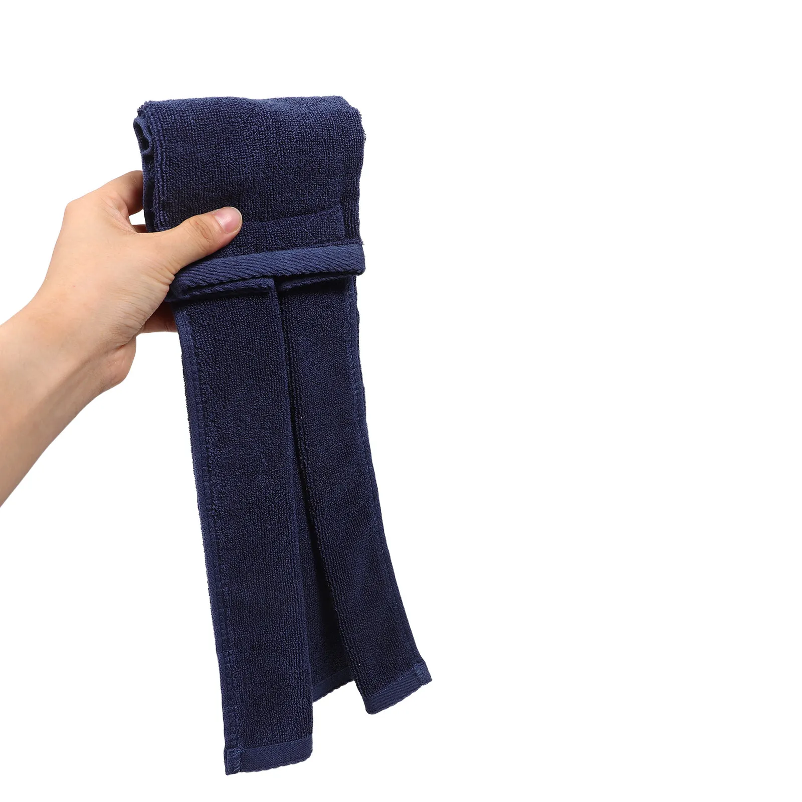 3Pcs Football Towel Qb Cotton Hook Loop White Black Blue Secure Attachment Quick Dry Sports Sweat Towels Football Hand Towels