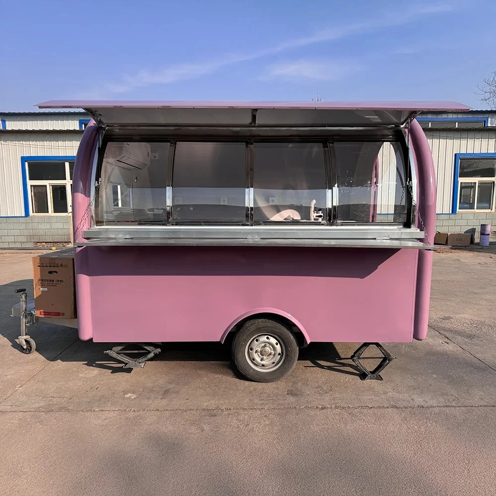 Customized Small Standard Concession Fast Food Trucks Mobile Food Trailer Truck Fully Equipped Street Food Cart